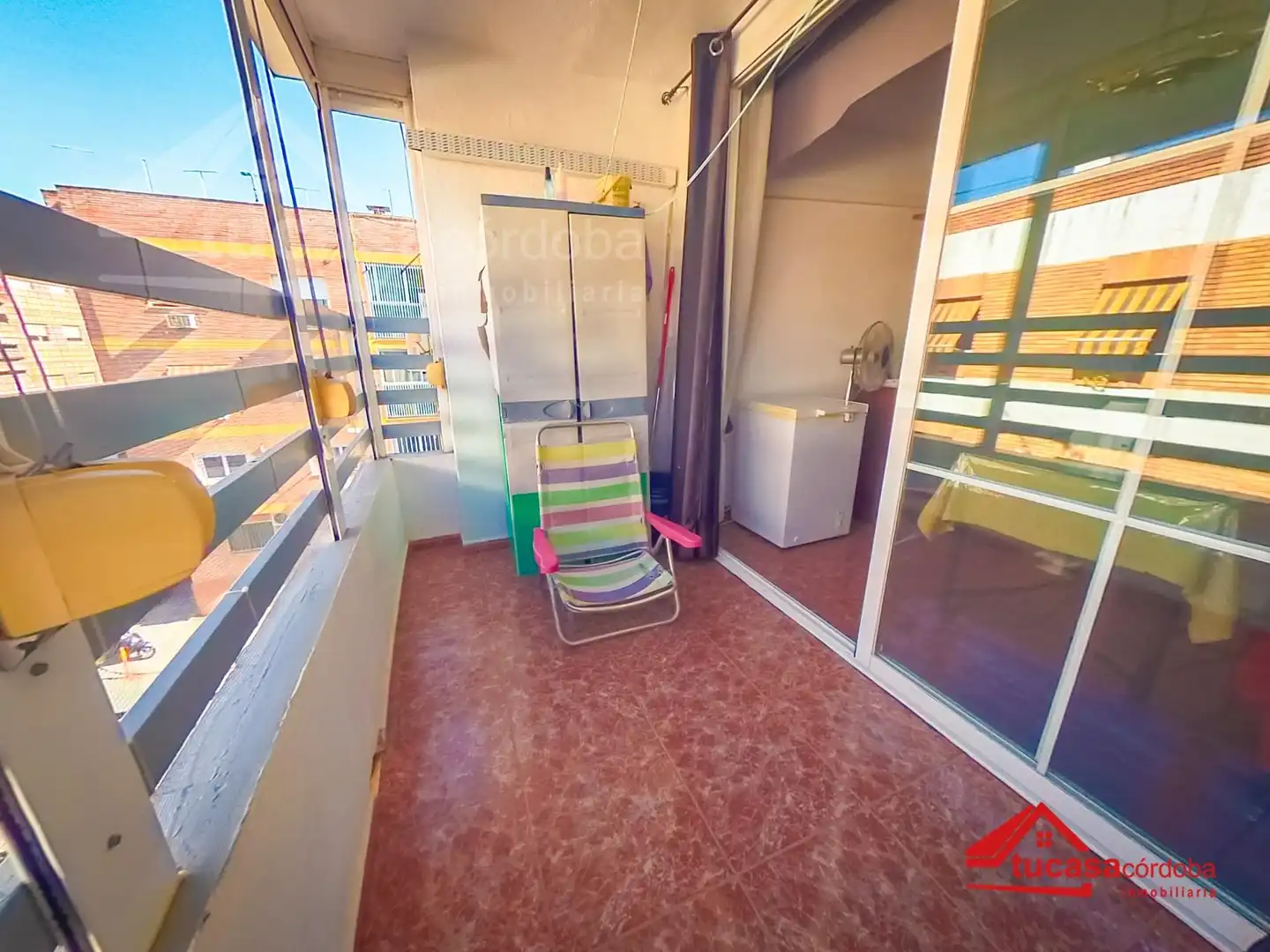 Balcony of Flat for sale in Córdoba  with Air Conditioner
