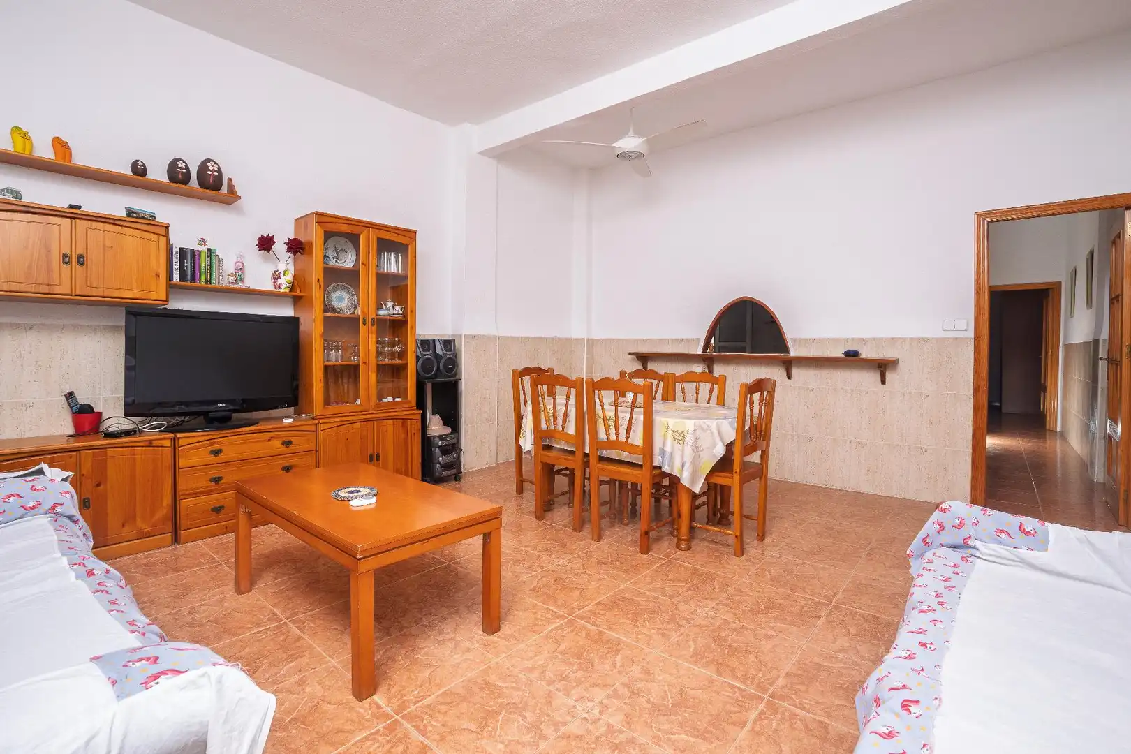 Sala de estar de Piso en venta en Pilar de la Horadada con Balcón