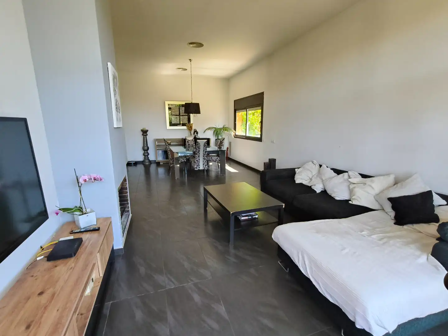 Living room of Houses for sale in Lloret de Mar  with Heating, Private garden and Terrace