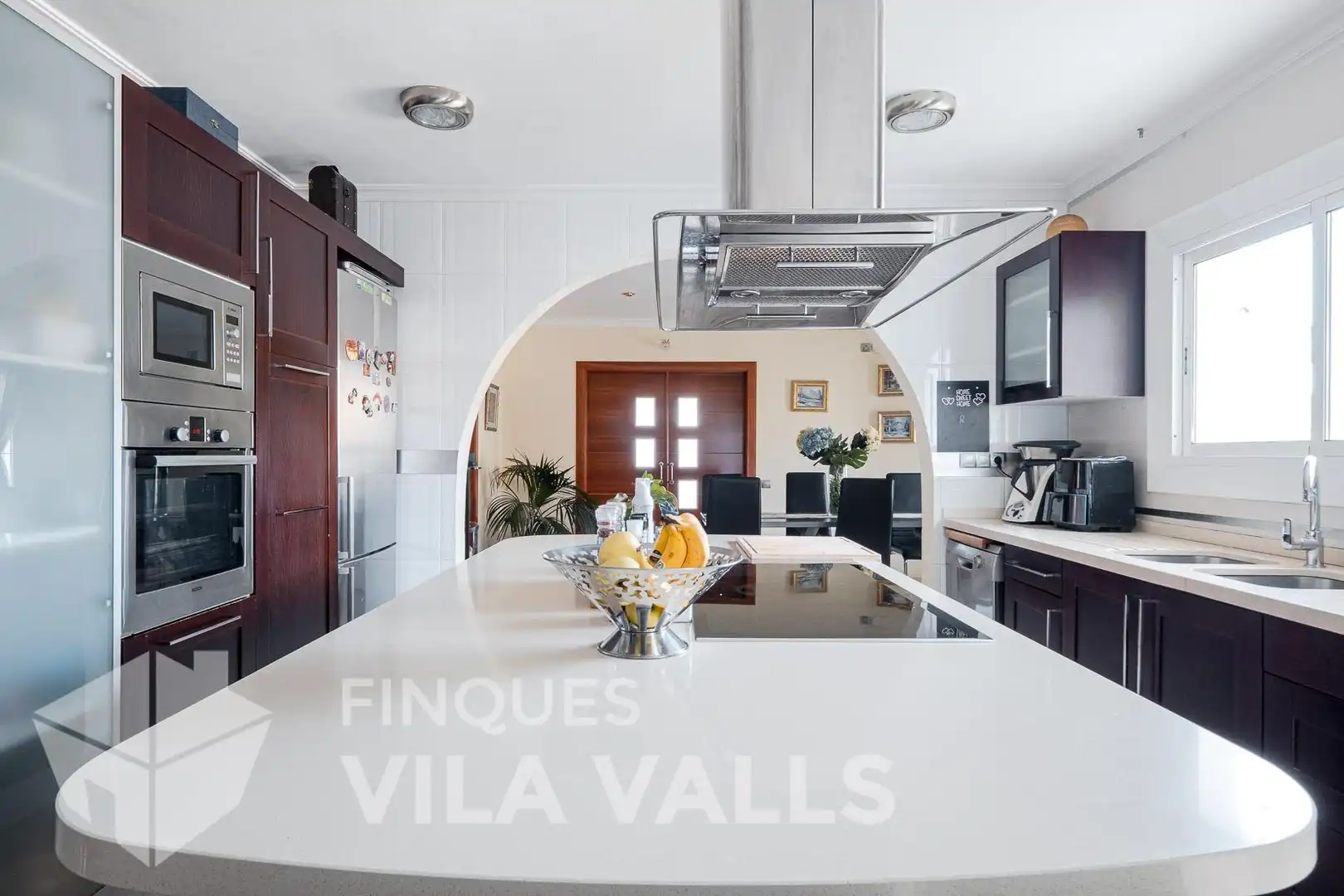 Cocina de Casa o chalet en venta en Caldes de Montbui con Aire acondicionado, Jardín privado y Terraza