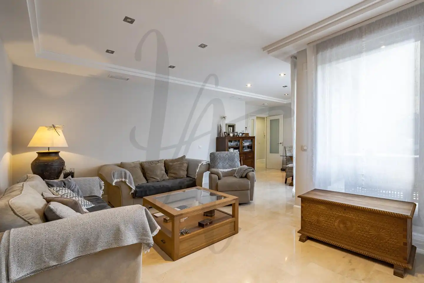 Sala de estar de Ático en venta en San Sebastián de los Reyes con Aire acondicionado, Calefacción y Terraza