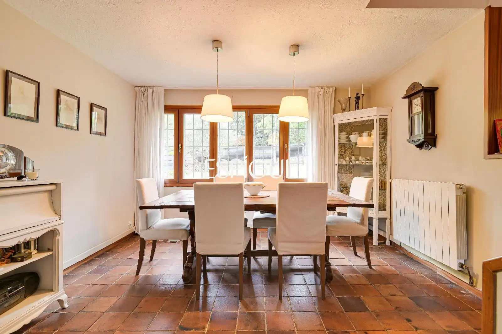 Esszimmer von Haus oder Chalet zum Verkauf in Cerdanyola del Vallès mit Klimaanlage, Heizung und Terrasse