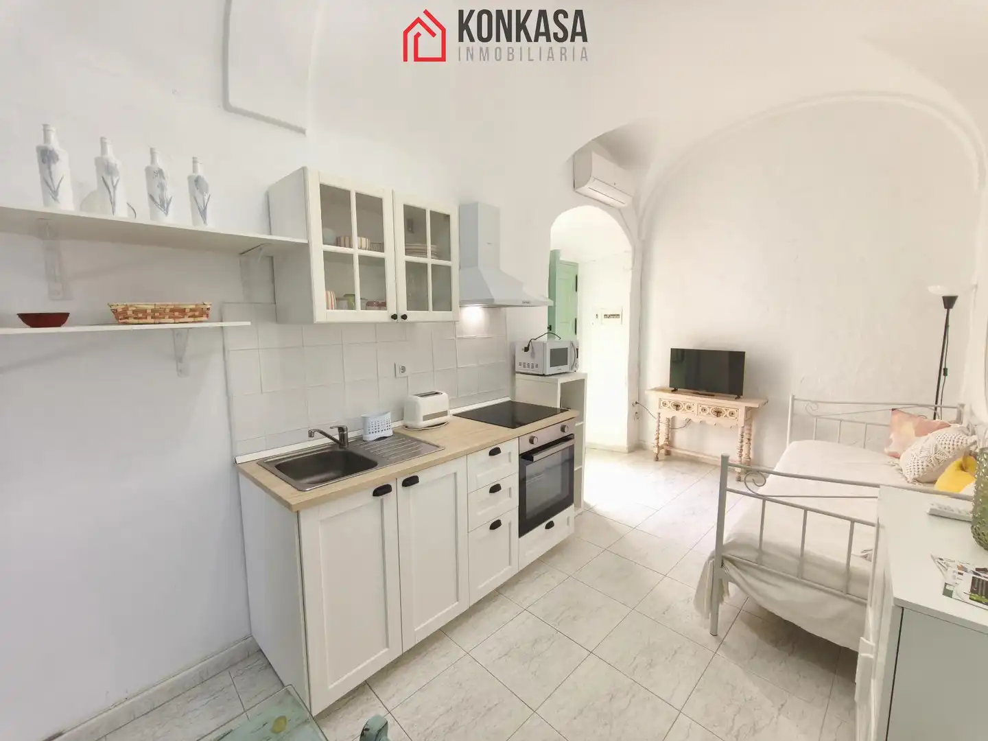 Cocina de Piso en venta en Arcos de la Frontera con Aire acondicionado, Terraza y Trastero