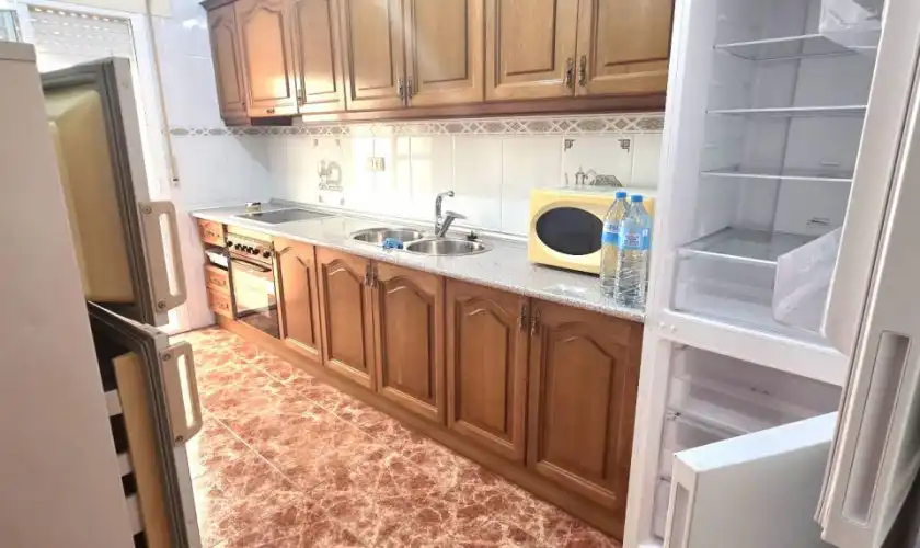 Küche von Wohnung zum Verkauf in Carboneras mit Terrasse und Möbliert