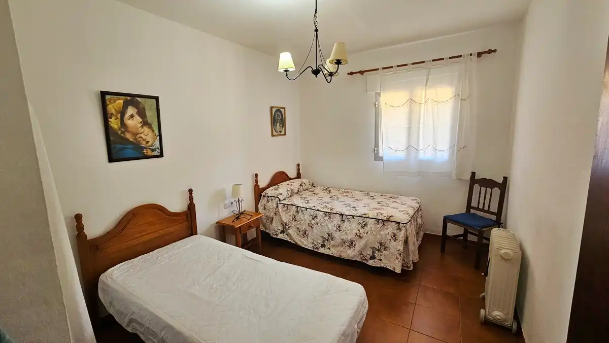 Habitación de Casa o chalet en venta en Higuera de la Sierra con Aire acondicionado, Jardín privado y Terraza