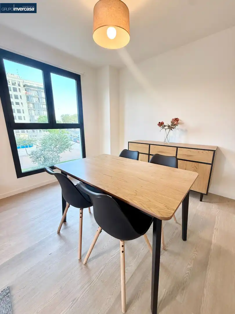 Esszimmer von Wohnung zur Miete in Quart de Poblet mit Klimaanlage, Abstellraum und Möbliert
