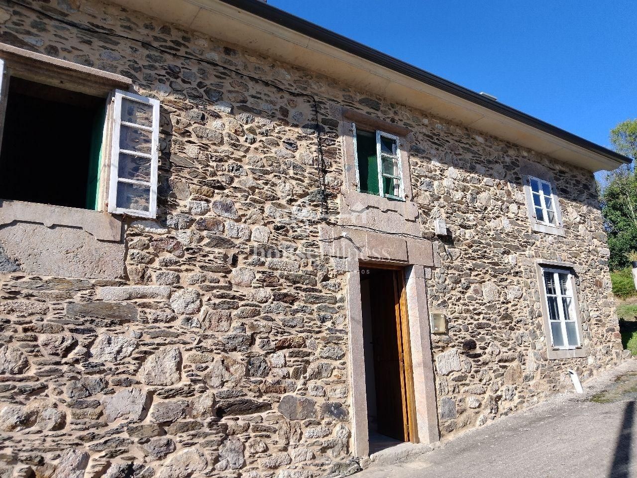 Exterior view of House or chalet for sale in As Somozas   with Heating and Private garden