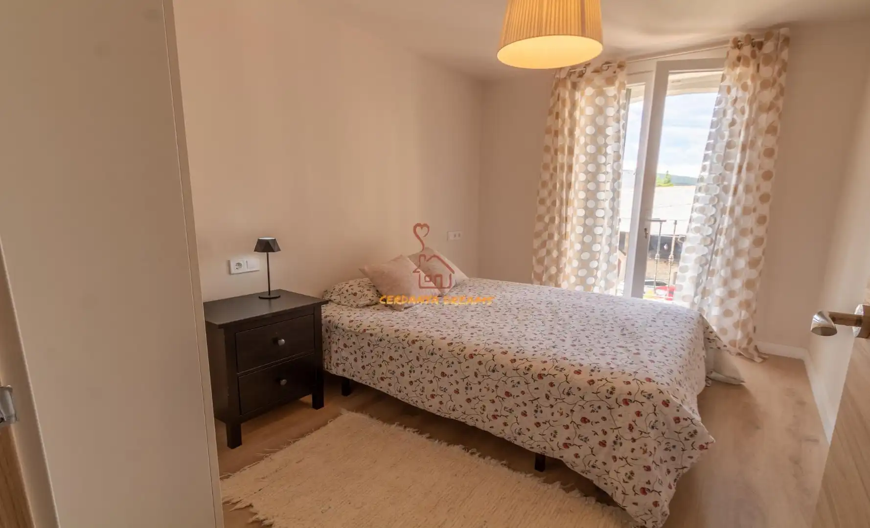 Schlafzimmer von Wohnung zum Verkauf in Osséja mit Heizung, Parkett und Abstellraum