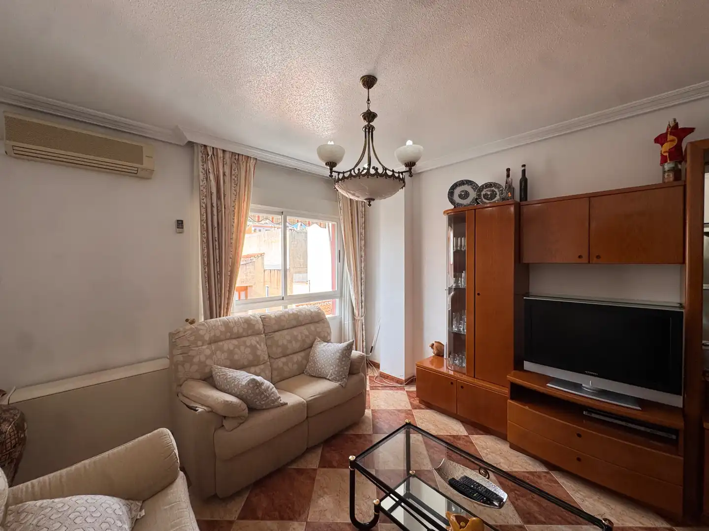 Sala de estar de Piso en venta en Cehegín con Aire acondicionado, Calefacción y Terraza