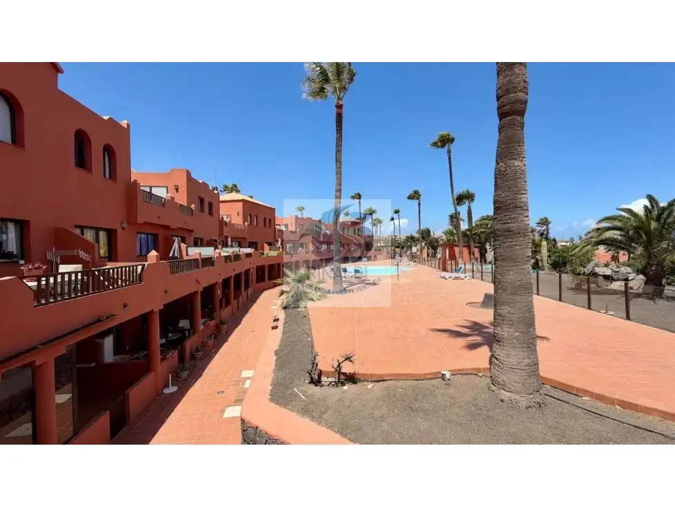 Vista exterior de Apartamento en venta en La Oliva con Terraza, Piscina y Amueblado