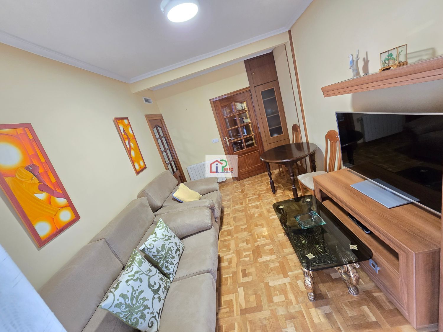 Living room of Flat to rent in Leganés  with Air Conditioner, Heating and Terrace