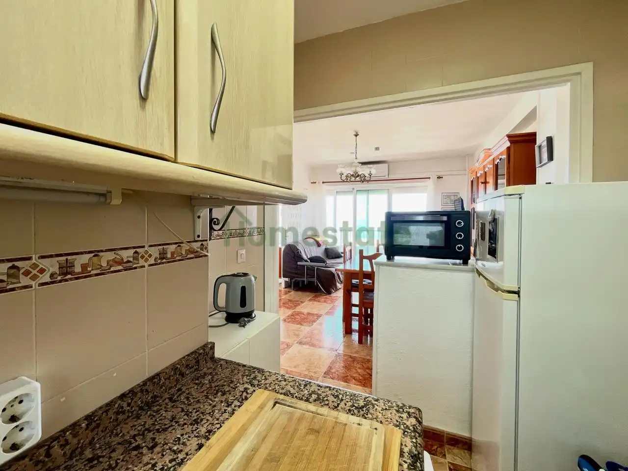 Kitchen of Flat for sale in Torremolinos  with Terrace and Furnished