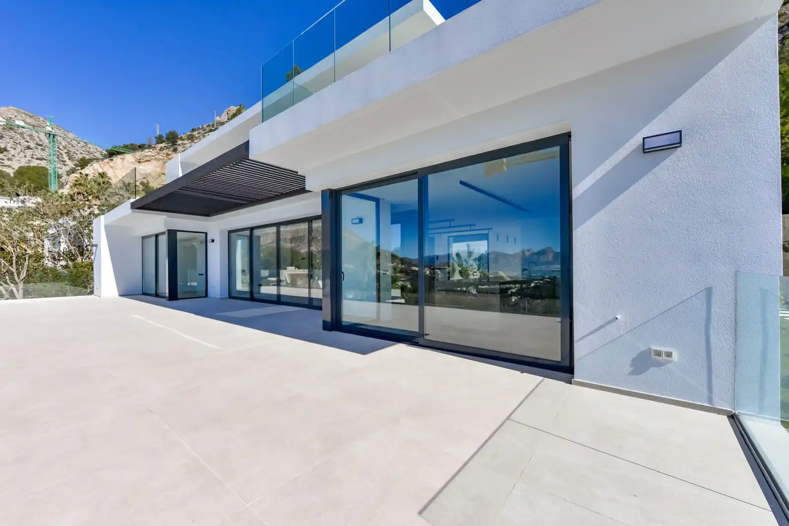 Vista exterior de Casa o chalet en venta en Altea con Aire acondicionado, Calefacción y Jardín privado