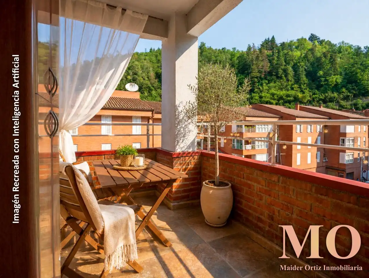 Terraza de Piso en venta en Bergara con Calefacción, Terraza y Trastero