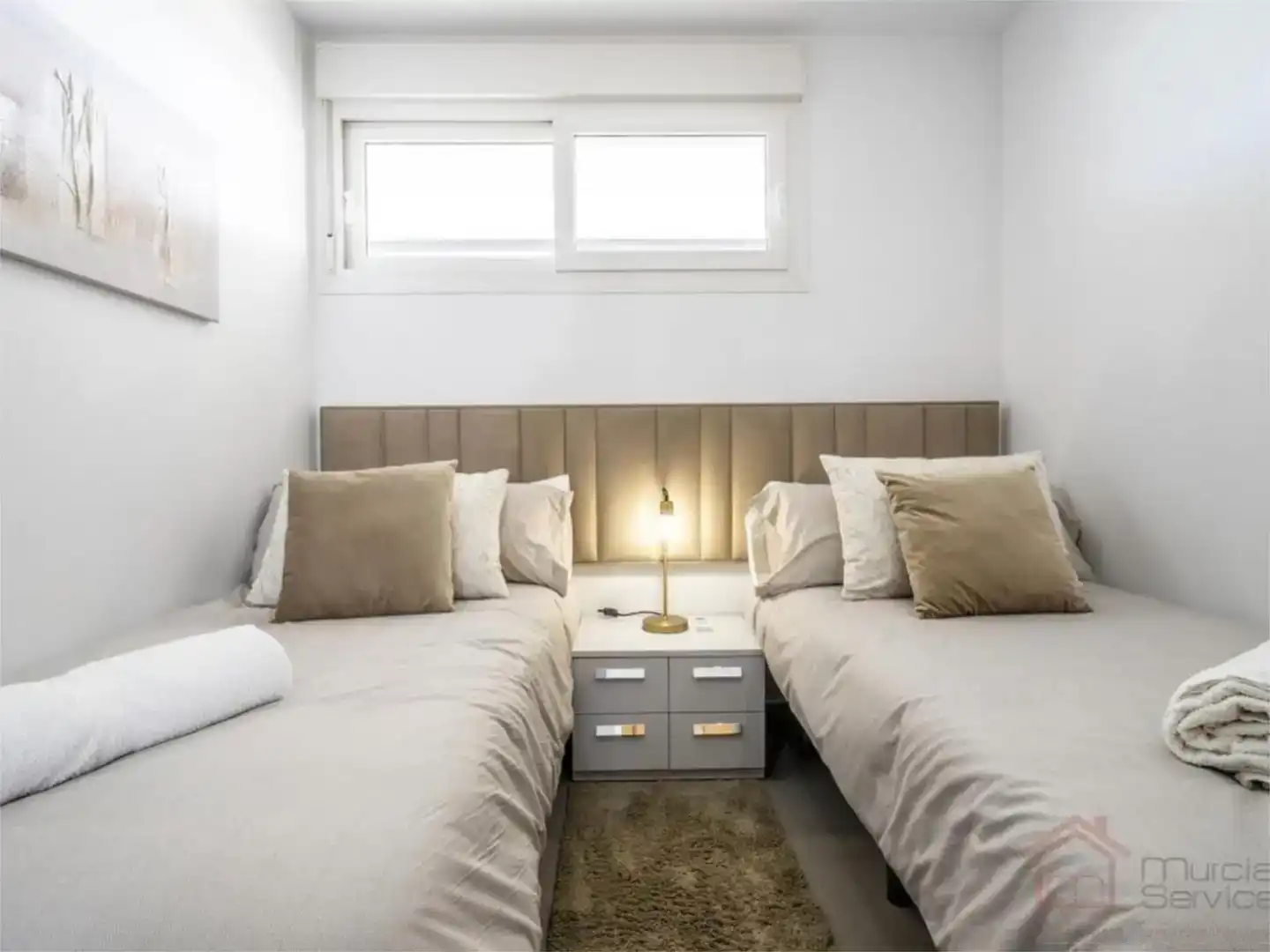 Bedroom of Flat for sale in Torre-Pacheco  with Air Conditioner, Swimming Pool and Furnished