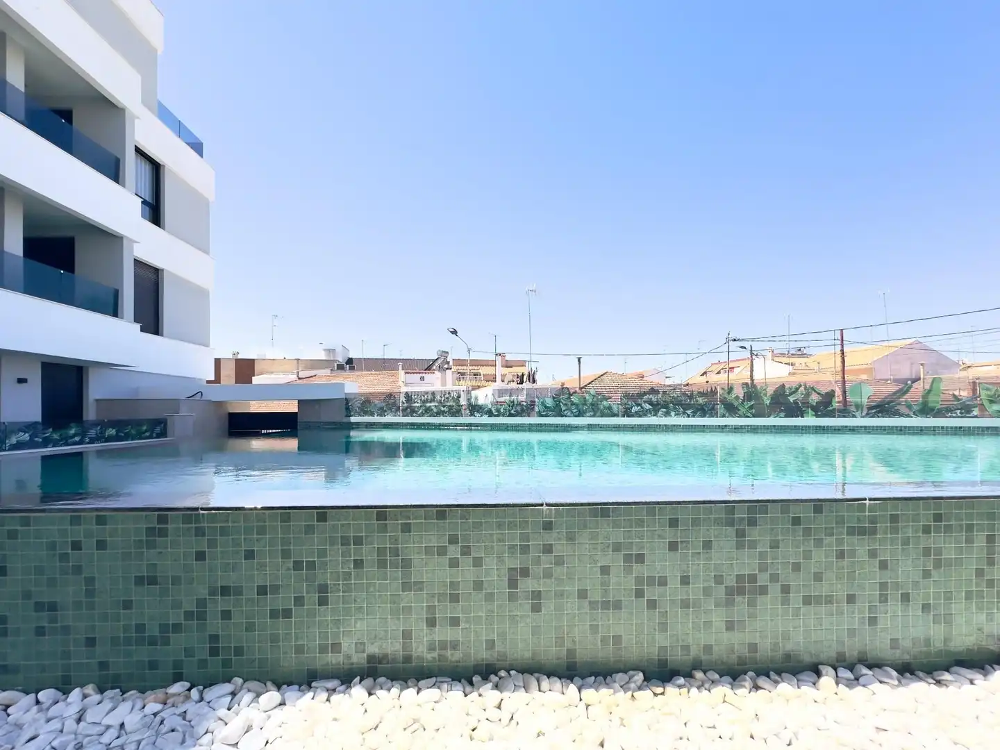 Piscina de Apartament en venda en San Pedro del Pinatar amb Aire condicionat, Terrassa i Traster