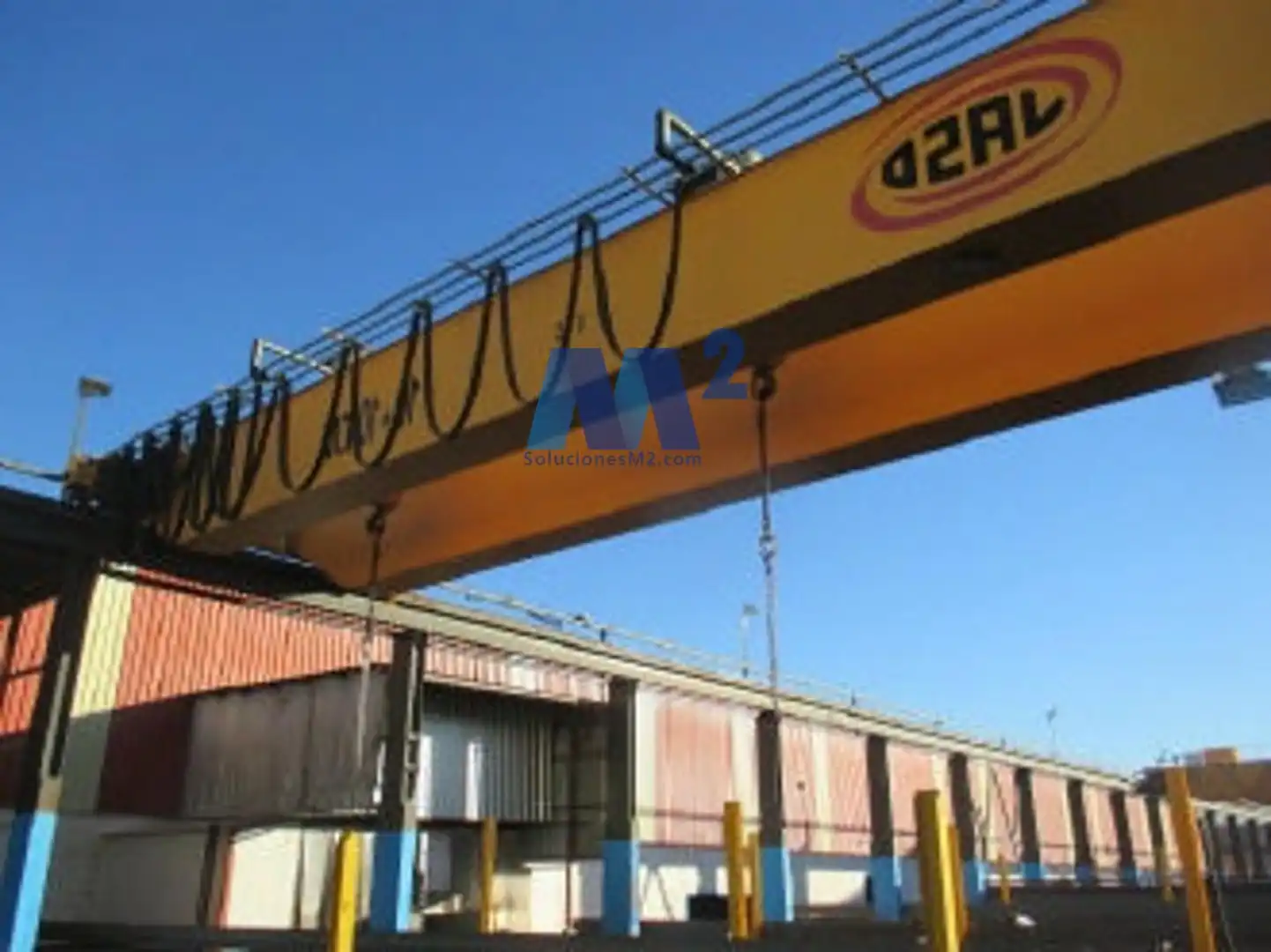 Außenansicht von Fabrikhallen zur Miete in Getafe