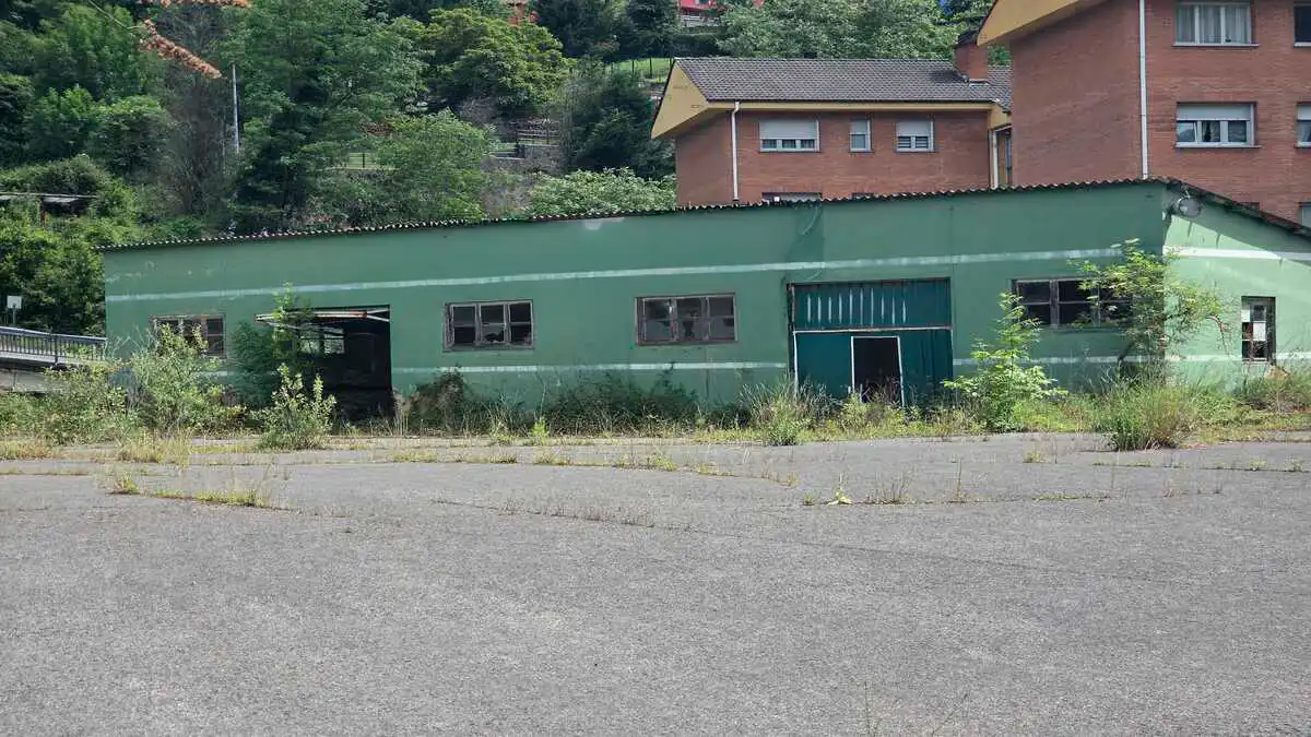 Exterior view of Industrial buildings for sale in Mieres (Asturias)