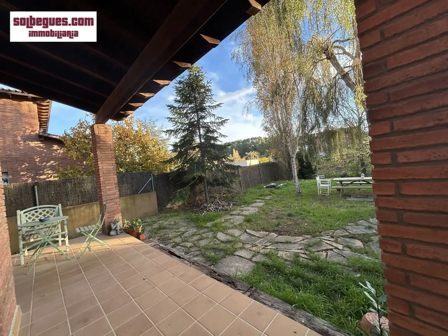 Jardí de Casa o xalet en venda en Begues amb Calefacció, Jardí privat i Terrassa