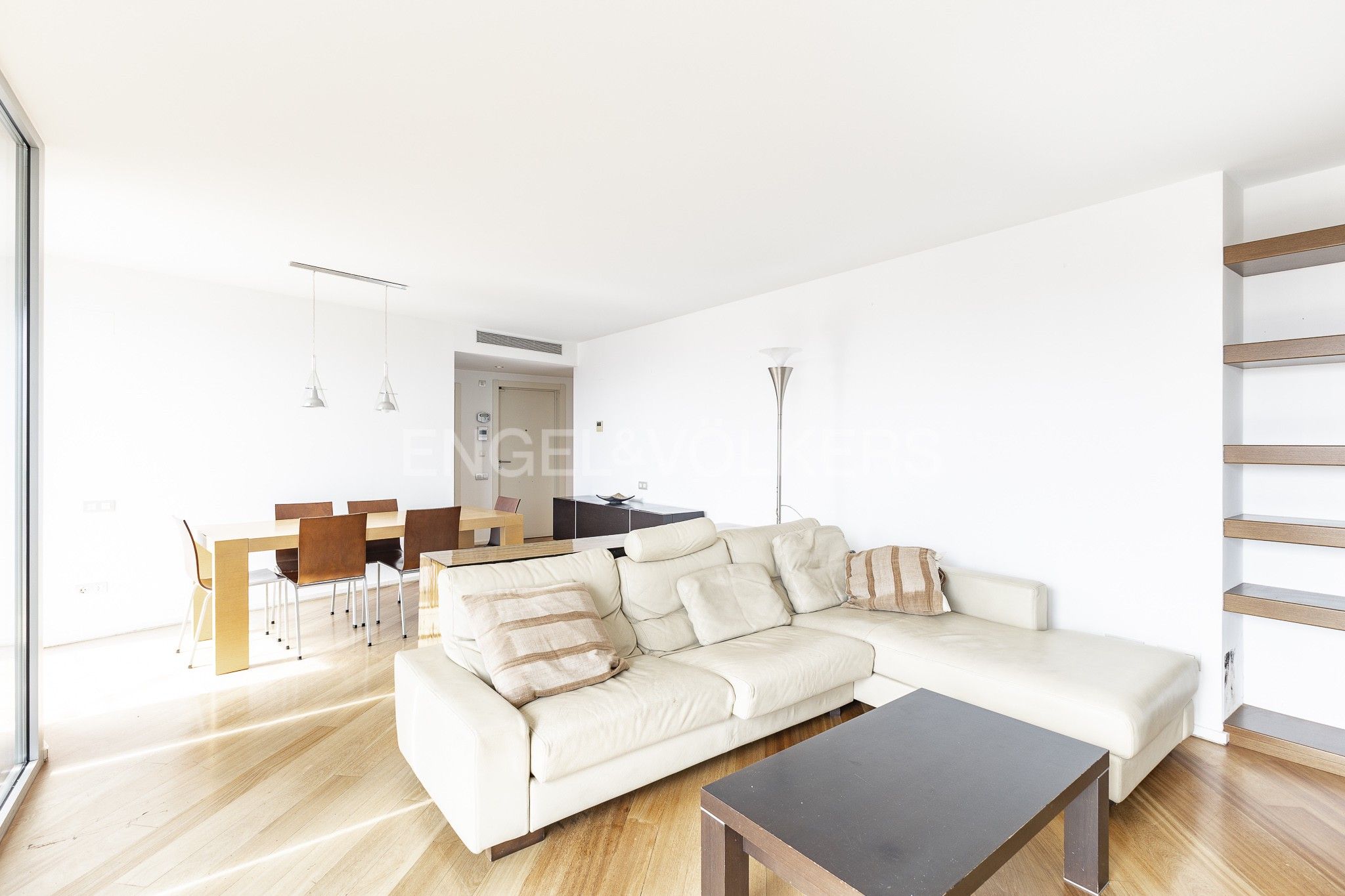 Living room of Apartment for sale in Sabadell  with Air Conditioner, Heating and Parquet flooring