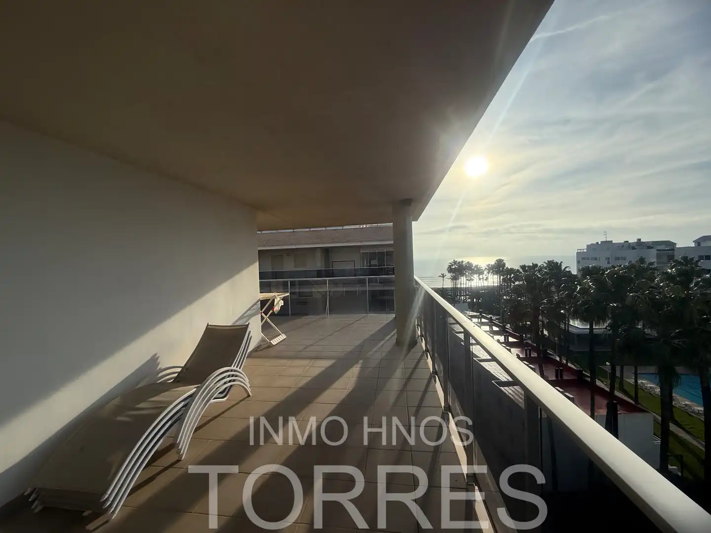 Terrasse von Wohnungen zum Verkauf in Peñíscola / Peníscola mit Klimaanlage, Terrasse und Balkon