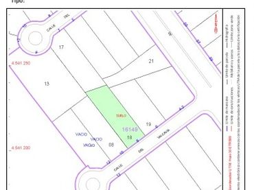 Terreny residencial en venda a Calle Valcavia