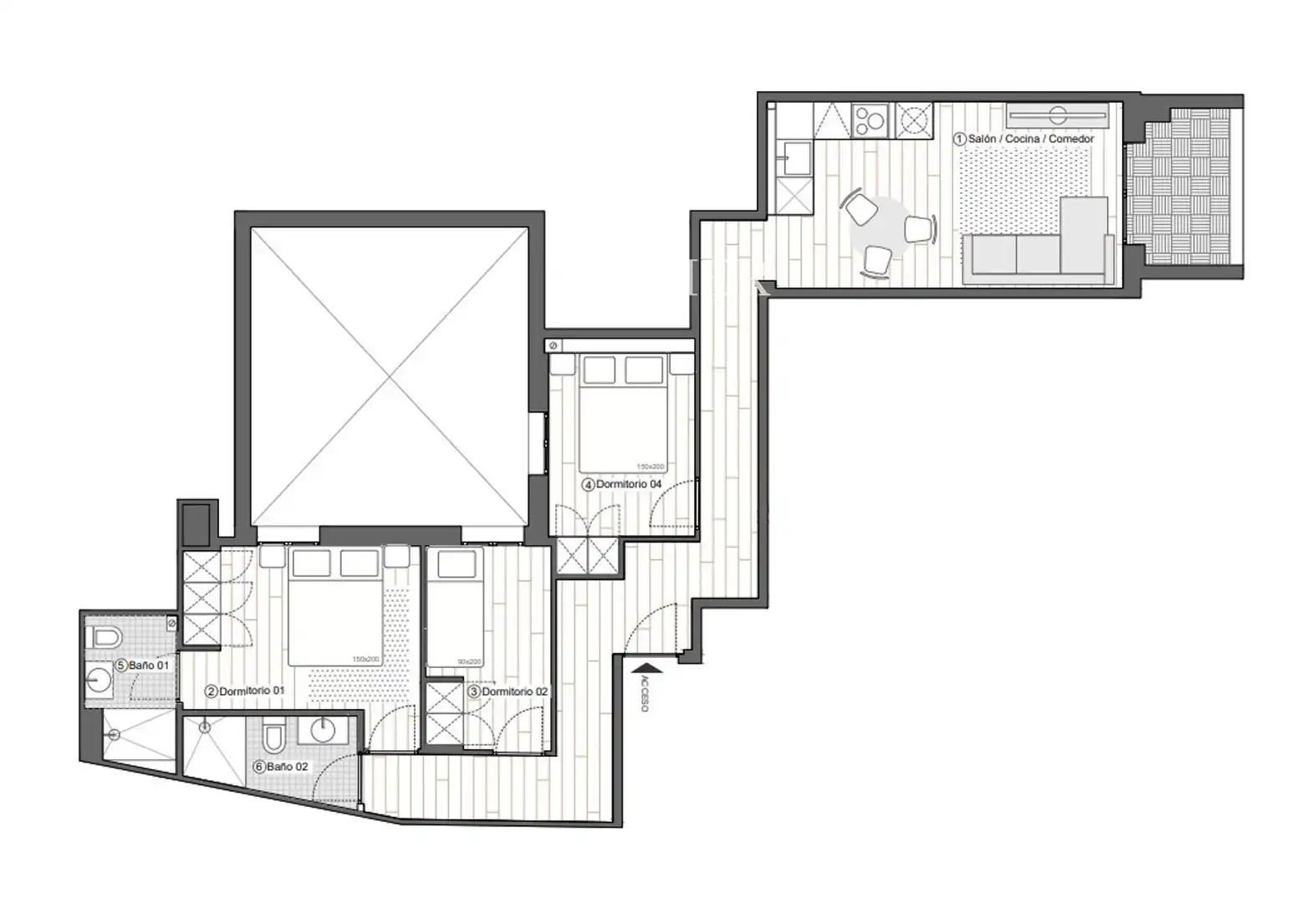 Flat with lift to rent in López de Hoyos, imagen 31