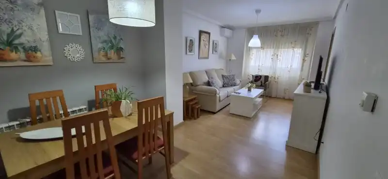 Living room of Flat for sale in Plasencia  with Air Conditioner and Private garden
