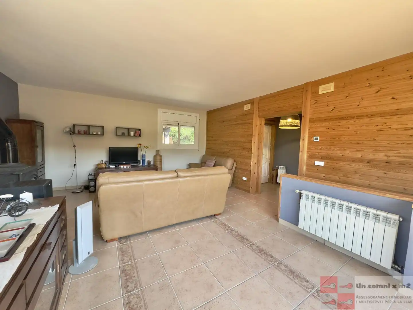 Sala d'estar de Casa o xalet en venda en Piera amb Aire condicionat, Calefacció i Traster