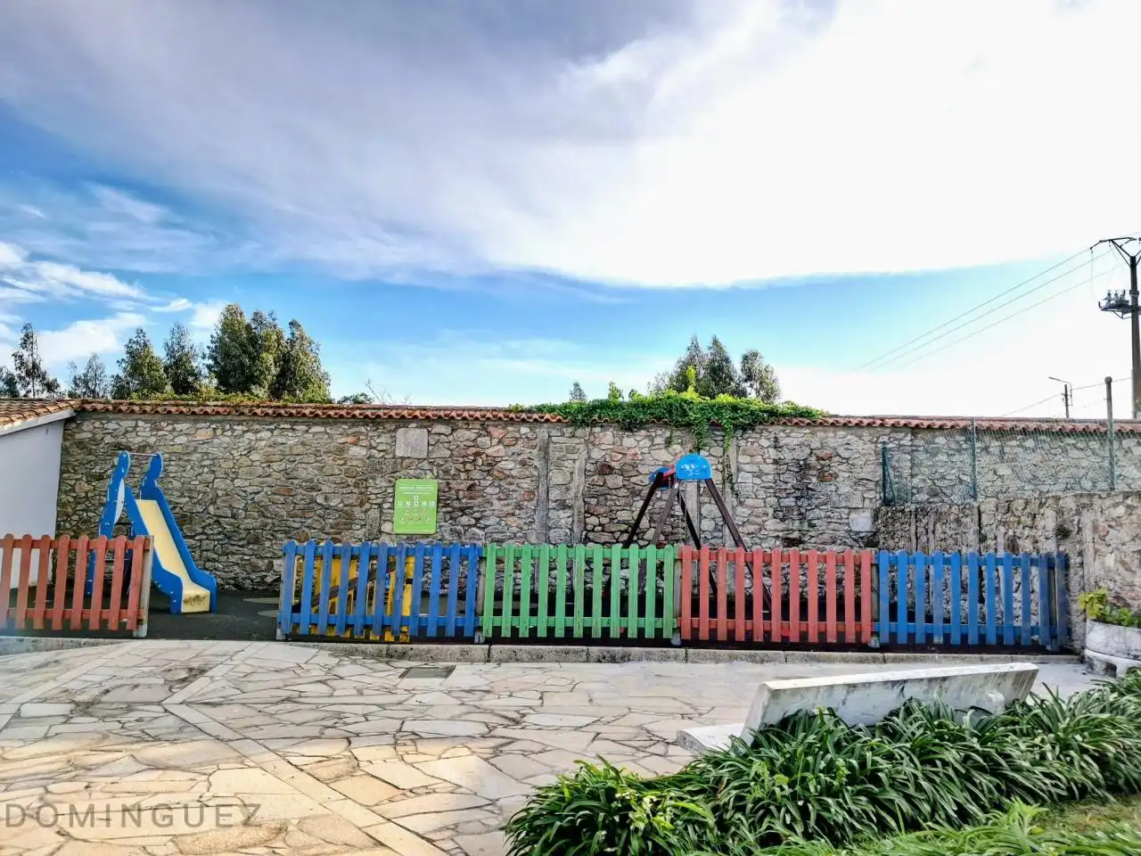 Jardín de Apartamento en venta en A Guarda   con Calefacción, Piscina y Piscina comunitaria