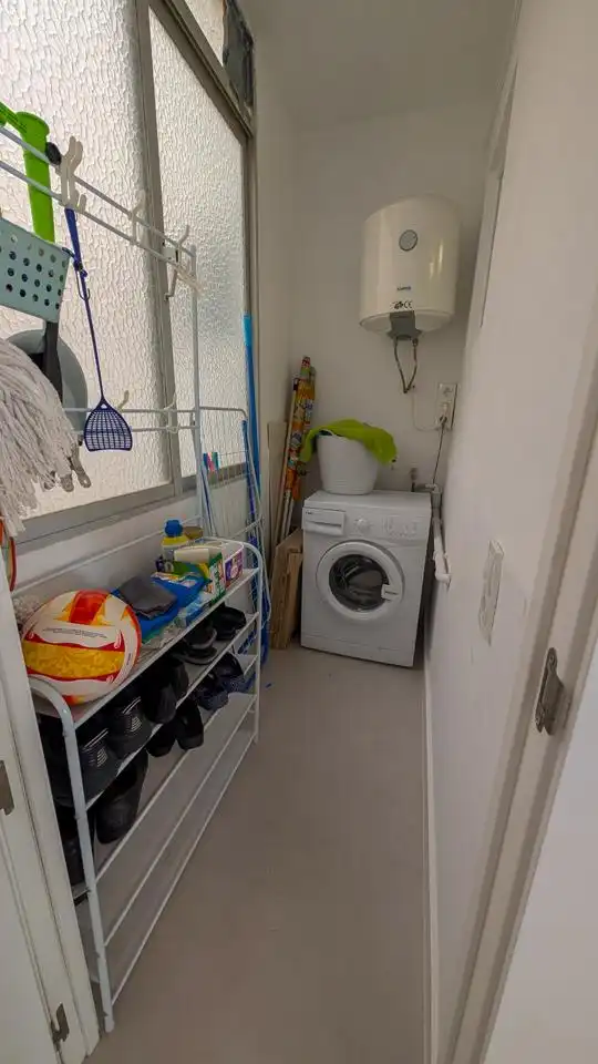 Schlafzimmer von Wohnung zum Verkauf in Santa Pola mit Klimaanlage und Terrasse