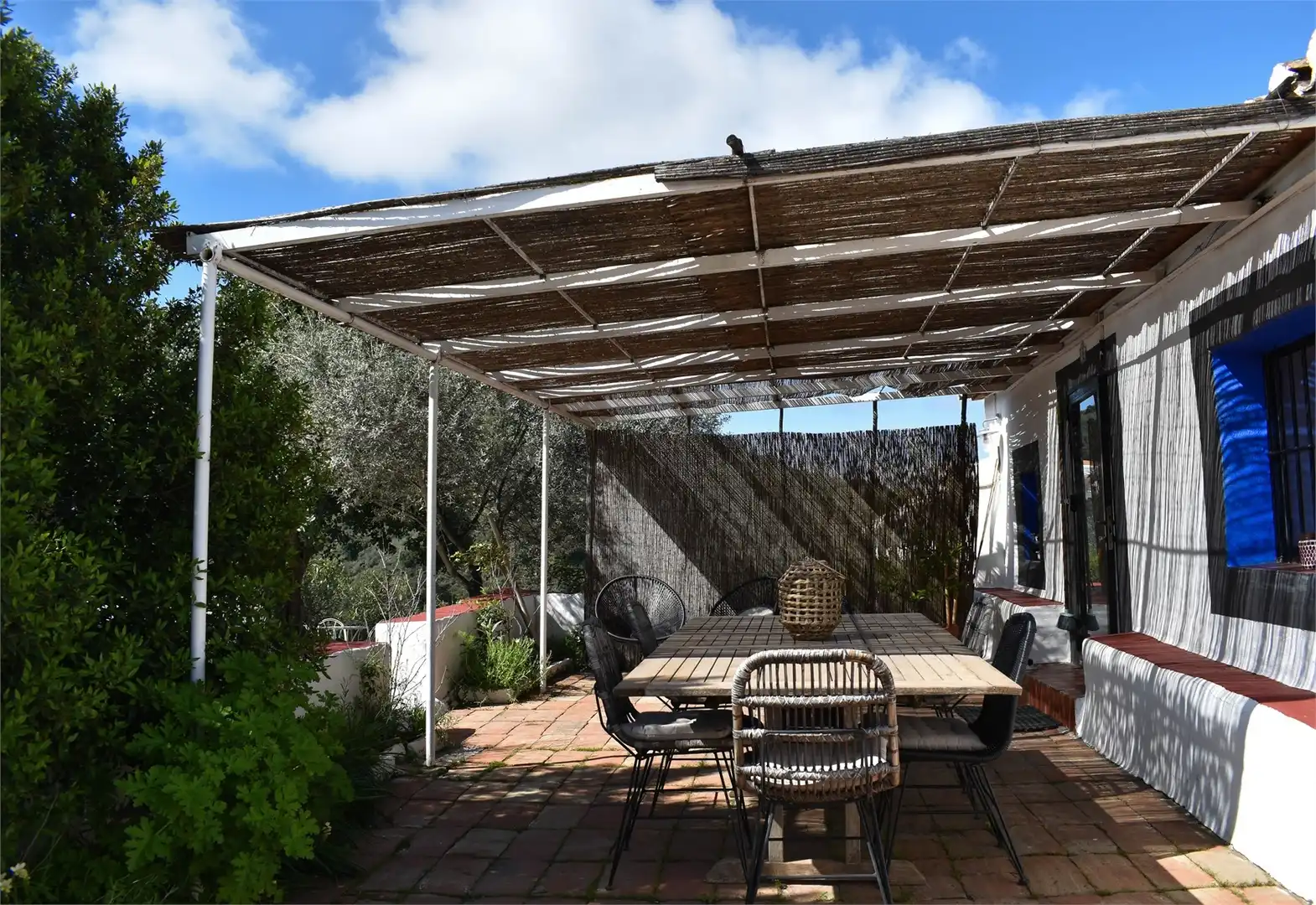 Terrassa de Casa o xalet en venda en Arenas amb Aire condicionat, Jardí privat i Terrassa