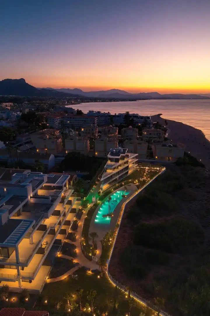 Exterior view of Apartments for sale in Dénia  with Air Conditioner, Heating and Terrace