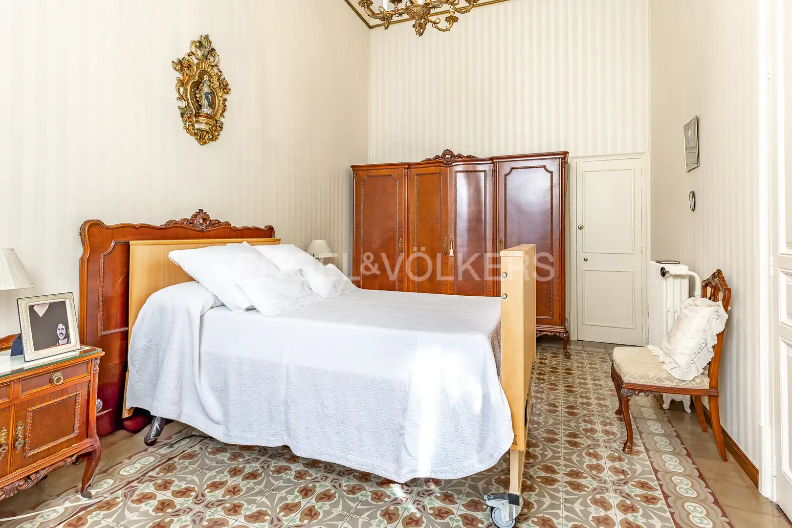 Dormitori de Casa o xalet de lloguer en Badalona amb Aire condicionat, Calefacció i Jardí privat