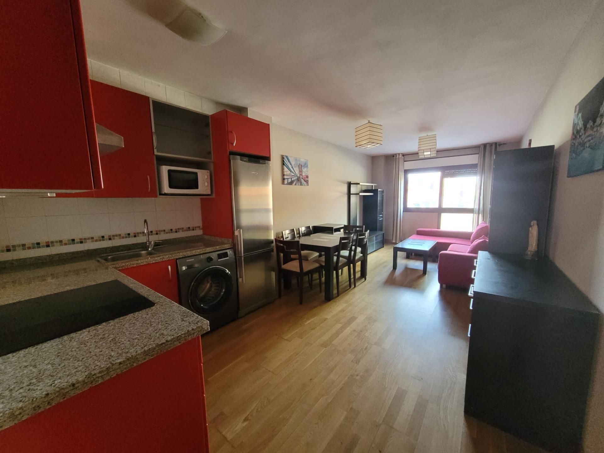 Kitchen of Flat for sale in Salamanca Capital  with Heating, Terrace and Storage room