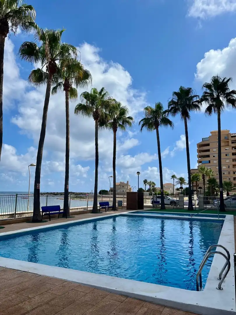 Piscina de Piso en venta en La Manga del Mar Menor con Terraza