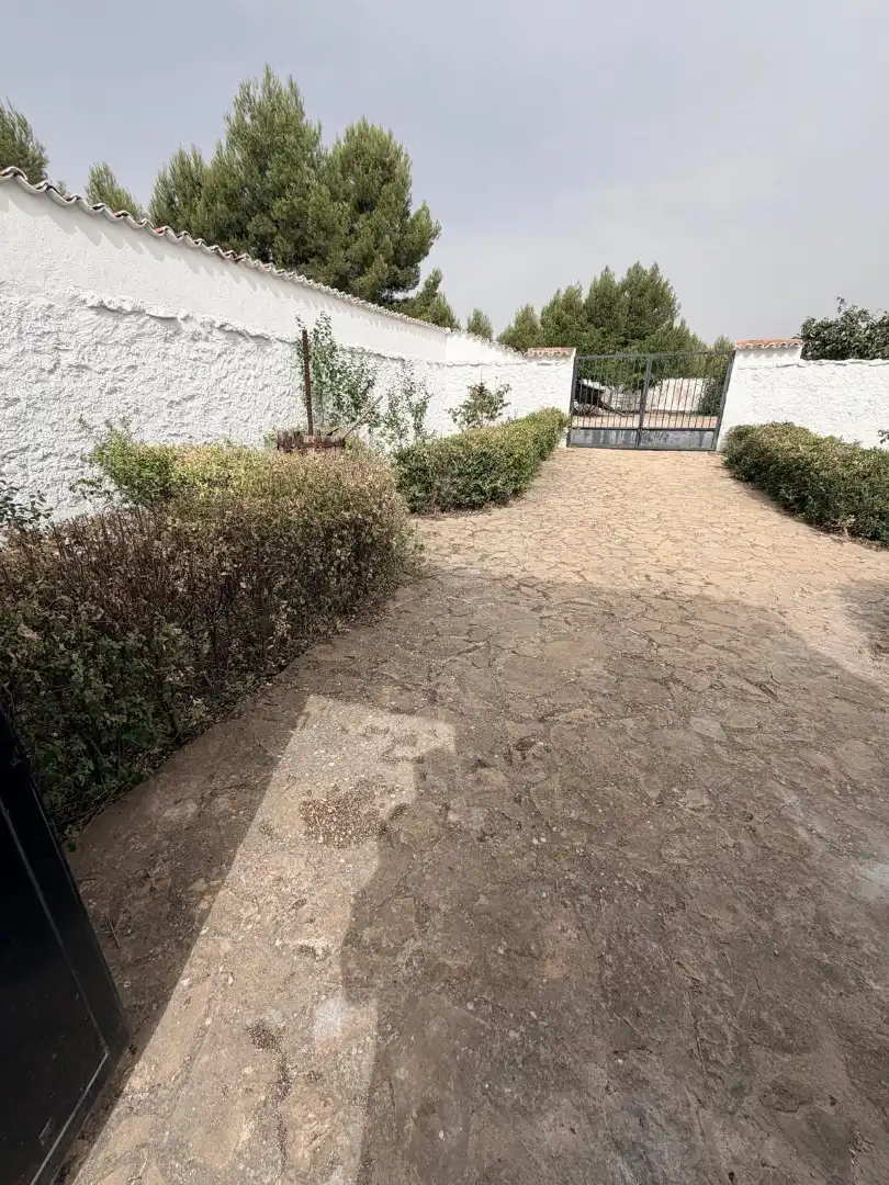 Jardí de Finca rústica en venda en Pozohondo amb Aire condicionat, Calefacció i Traster