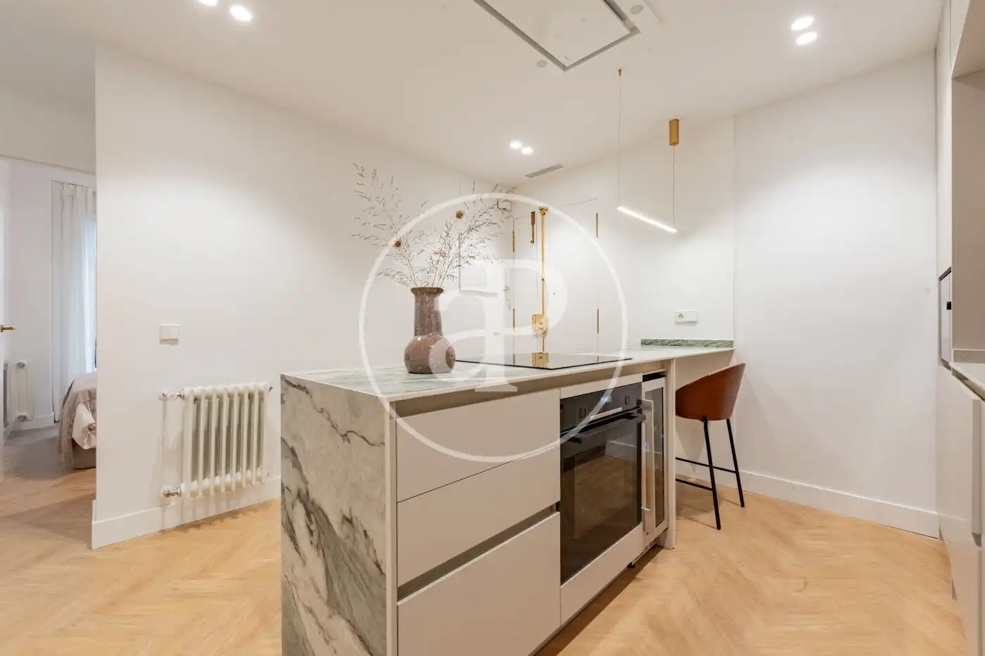 Kitchen of Flat for sale in Barrio de Salamanca