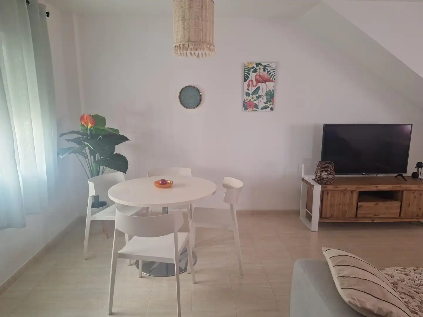 Comedor de Apartamento en venta en Cuevas del Almanzora con Aire acondicionado, Calefacción y Amueblado