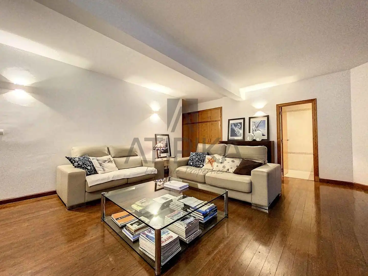 Wohnzimmer von Wohnung zum Verkauf in Sant Lluís mit Klimaanlage, Terrasse und Möbliert