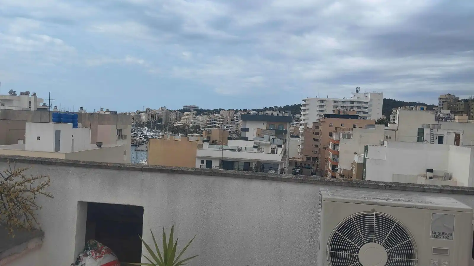 Terraza de Ático de alquiler en  Palma de Mallorca con Aire acondicionado, Terraza y Lavadora