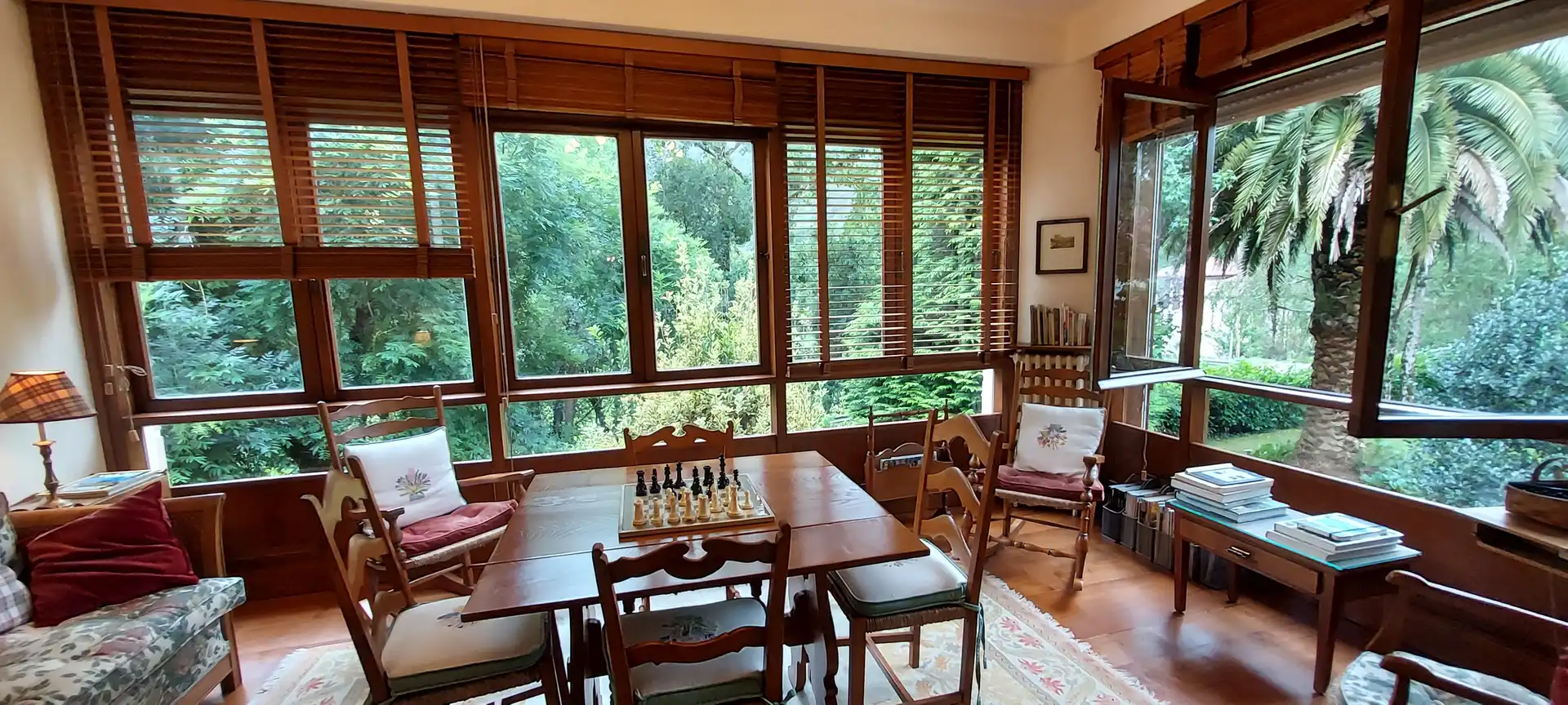Menjador de Finca rústica en venda en Salas amb Calefacció, Jardí privat i Parquet