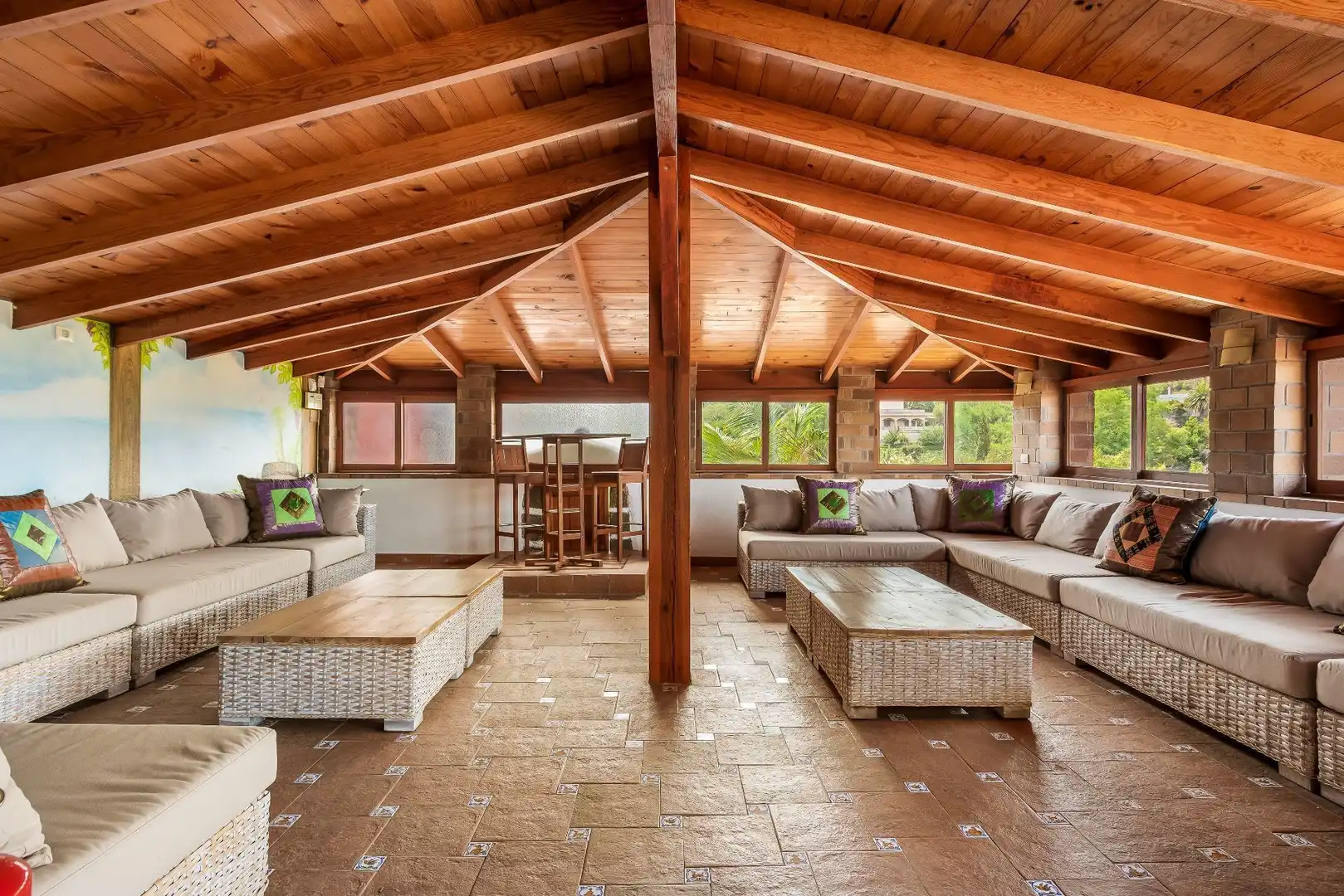 Wohnzimmer von Haus oder Chalet zum Verkauf in Tacoronte mit Heizung, Privatgarten und Terrasse