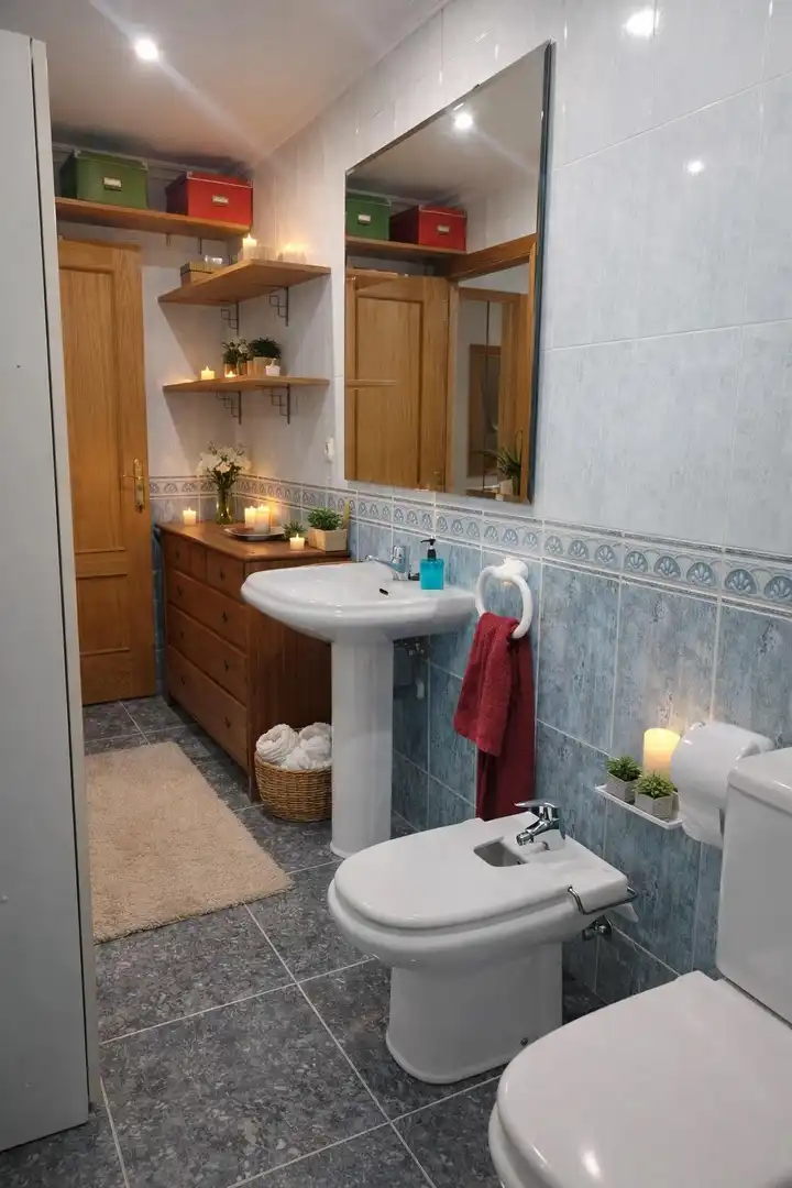 Bathroom of Flat for sale in Murcia  with Heating, Private garden and Storage room