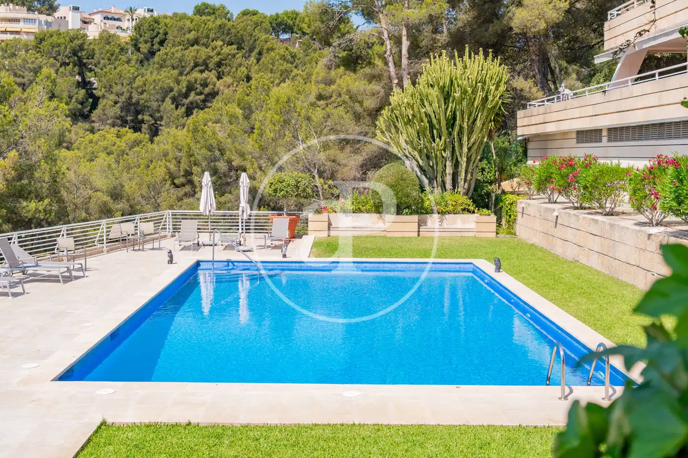 Schwimmbecken von Dachboden zum Verkauf in Calvià mit Klimaanlage, Heizung und Terrasse
