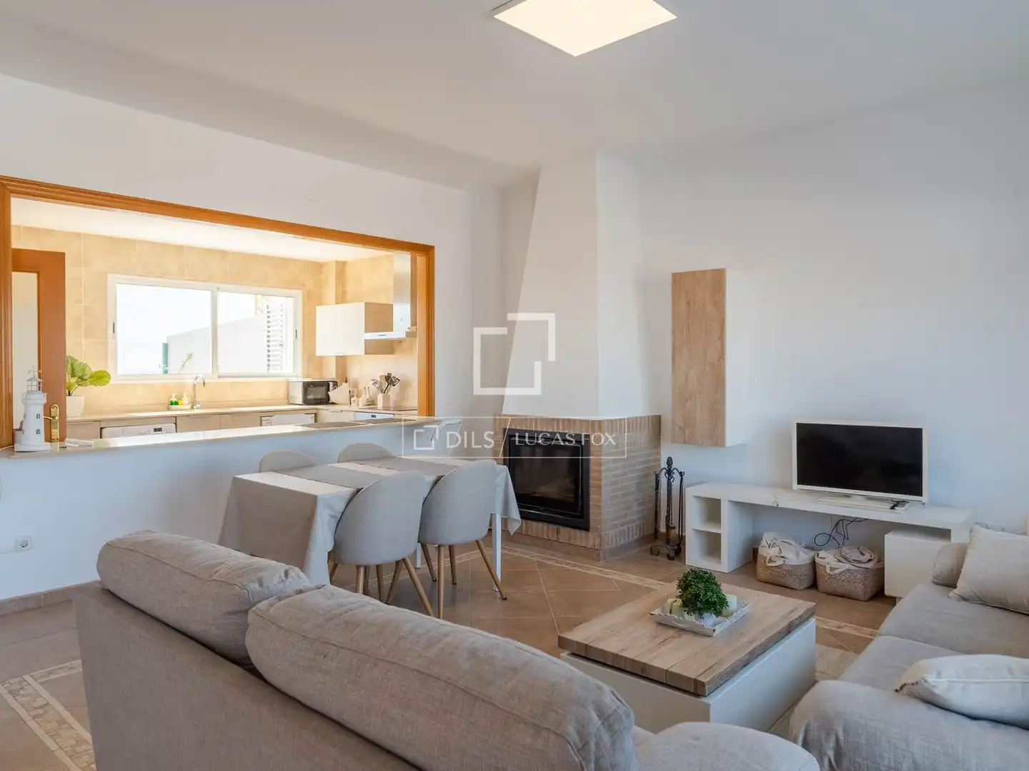 Living room of Houses for sale in Cullera  with Air Conditioner, Heating and Terrace