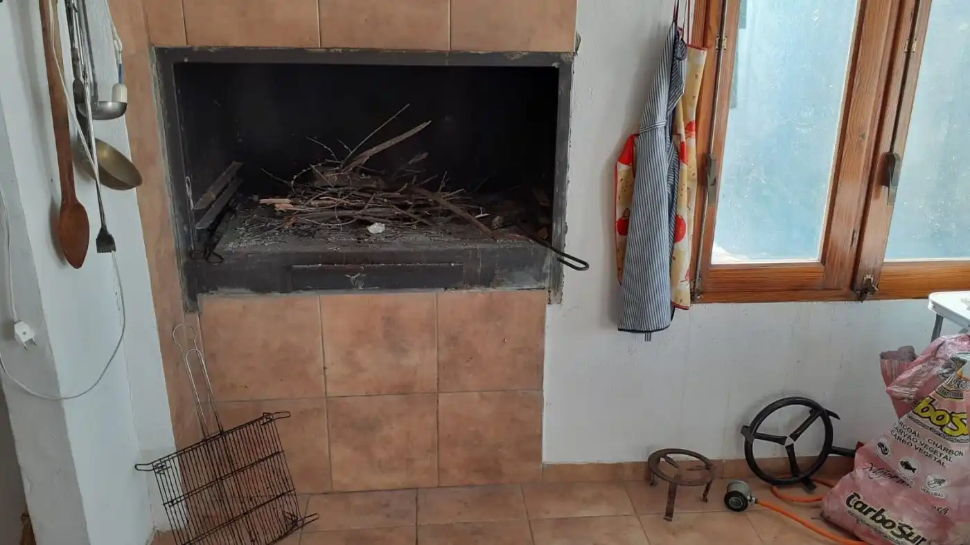 Cuina de Finca rústica en venda en Bayarque amb Traster