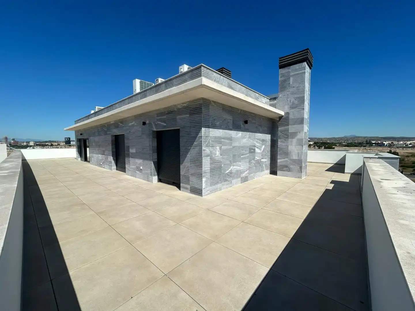 Exterior view of Attic for sale in Murcia  with Air Conditioner, Terrace and Storage room