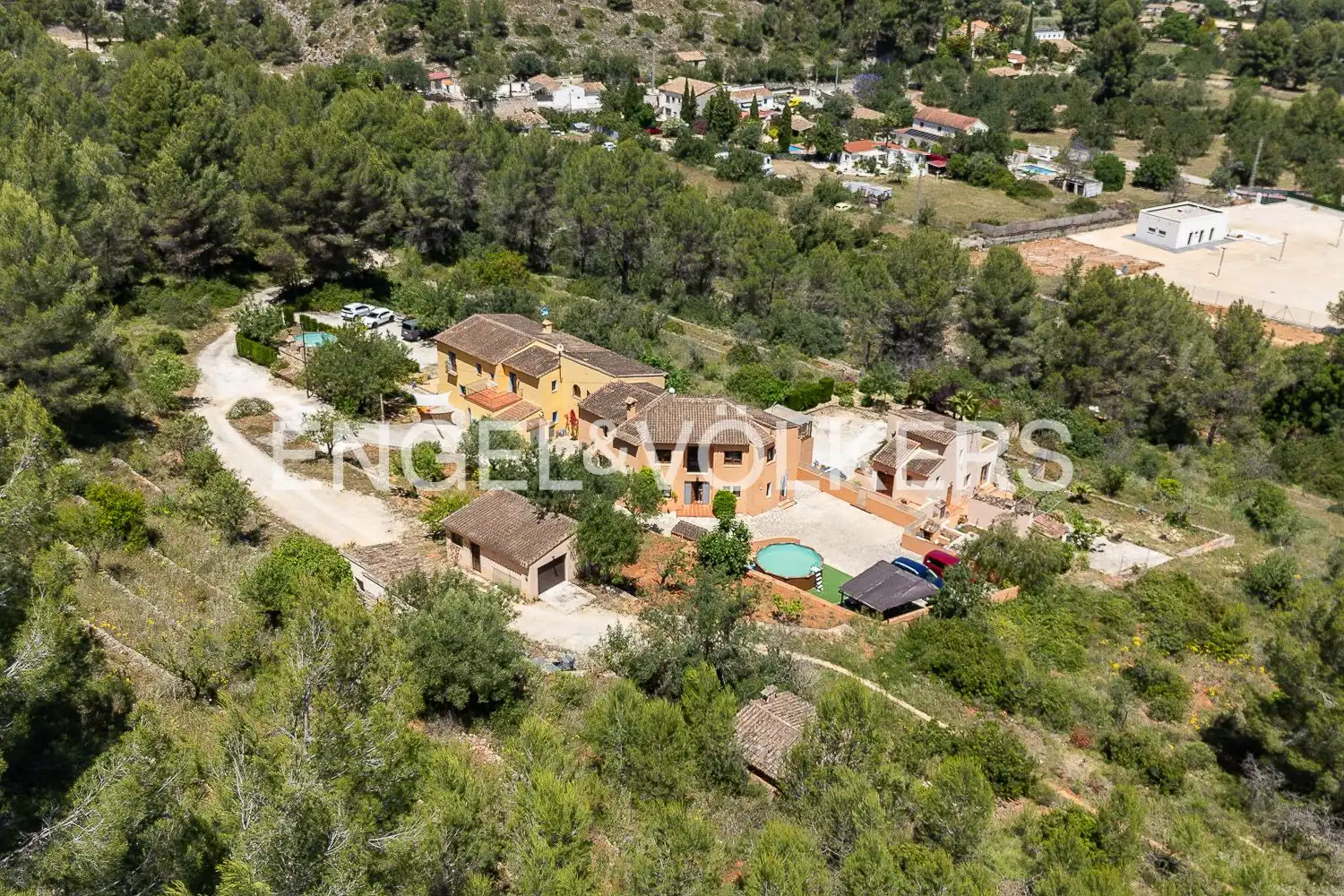 Vista exterior de Casa o chalet en venta en Xaló con Aire acondicionado, Calefacción y Jardín privado