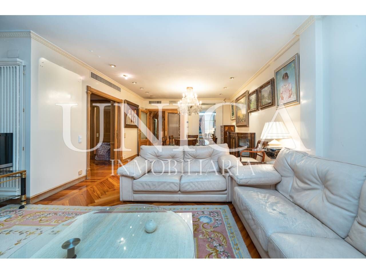 Sala d'estar de Dúplex en venda en  Madrid Capital amb Aire condicionat, Calefacció i Terrassa